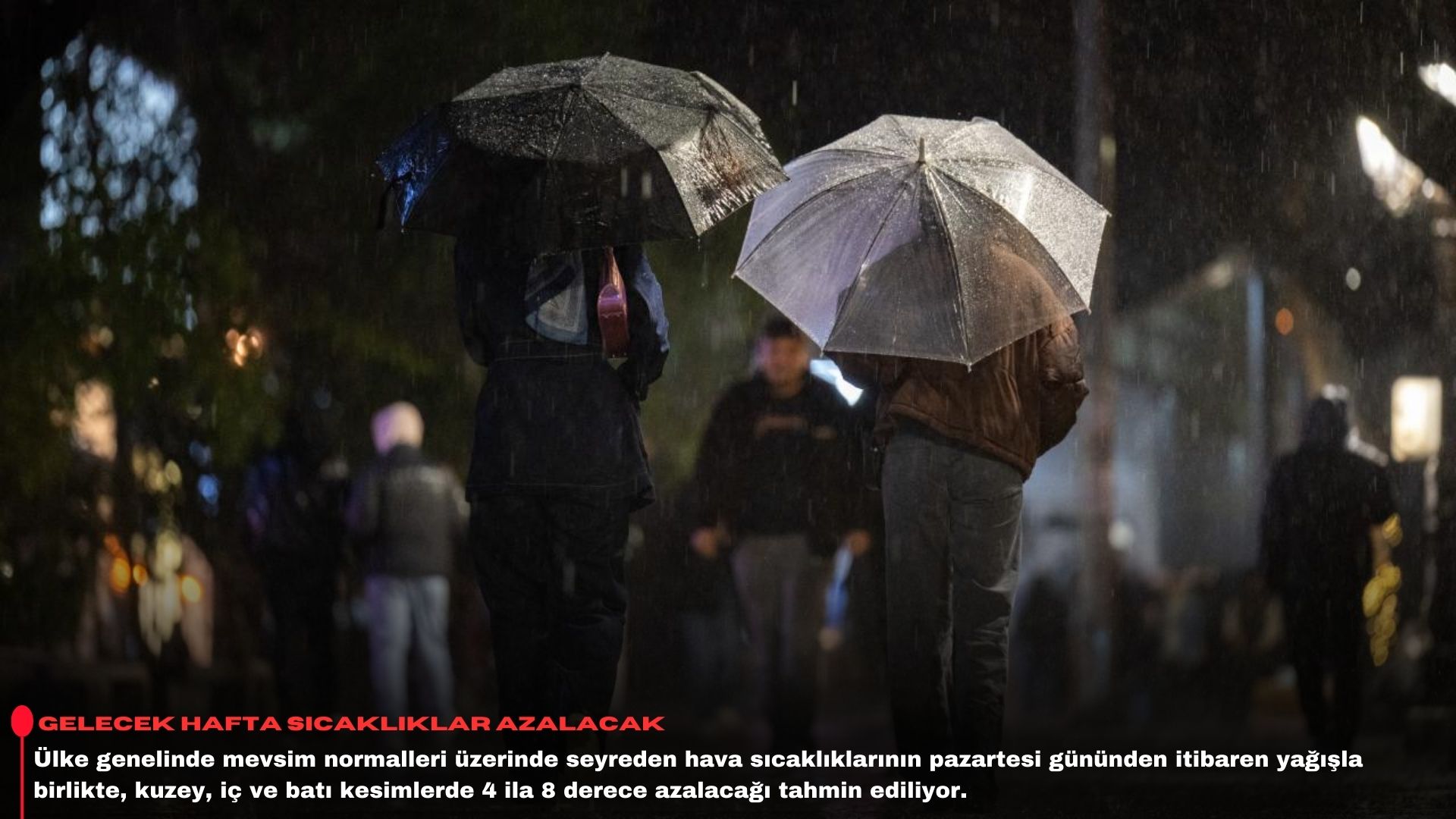 Gelecek hafta sıcaklıklar azalacak