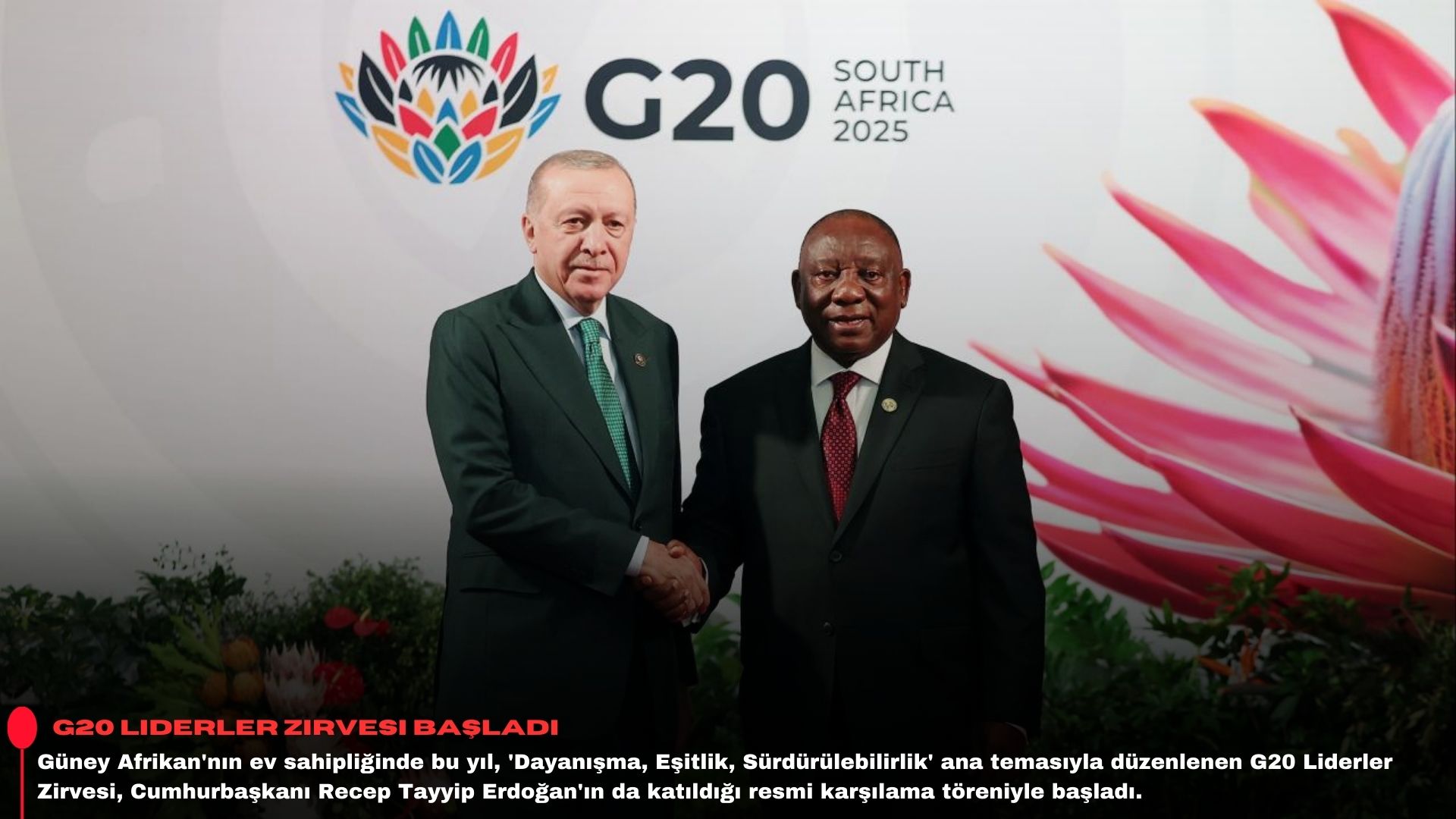 G20 Liderler Zirvesi başladı