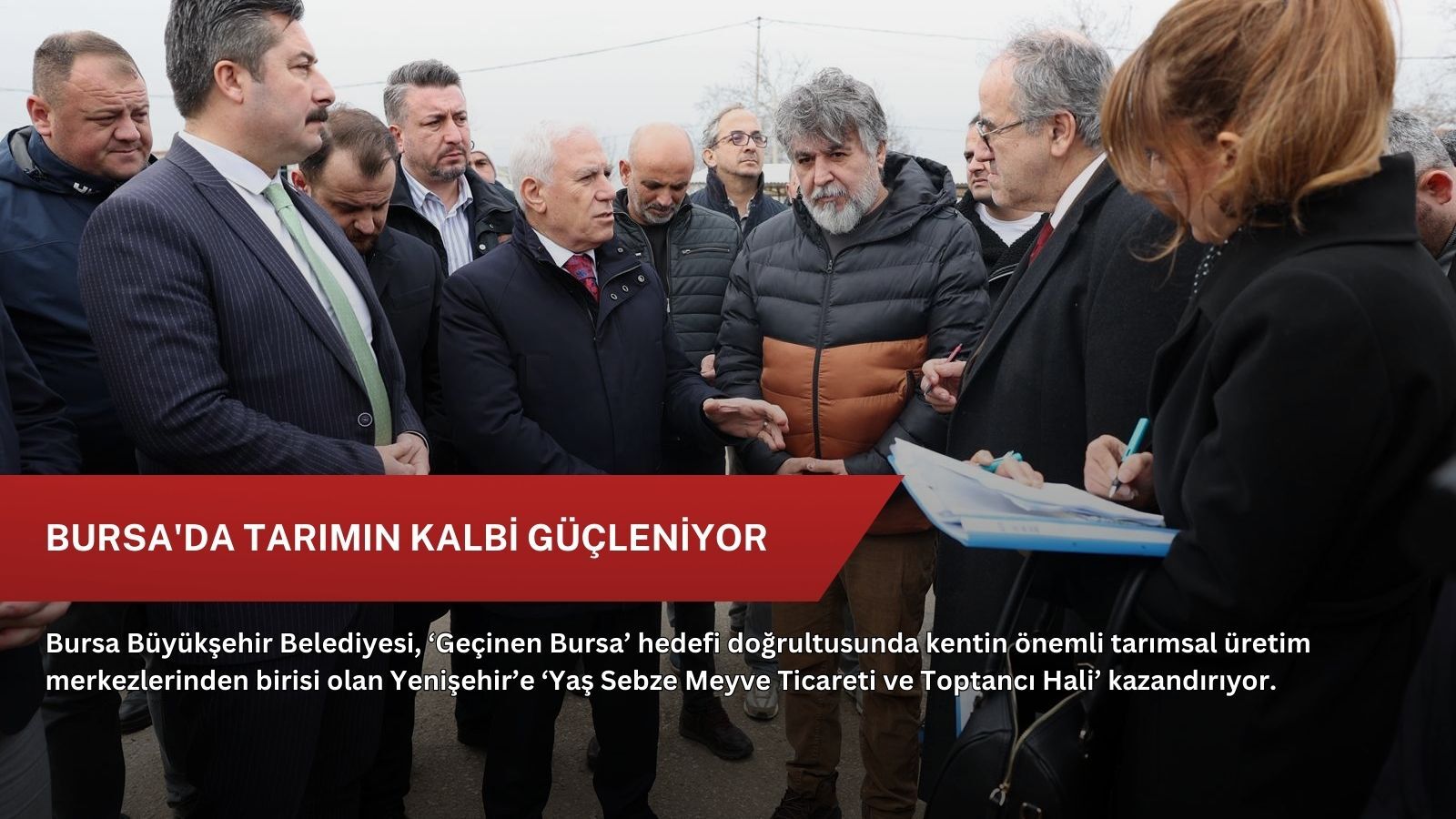 Bursa'da tarımın kalbi güçleniyor