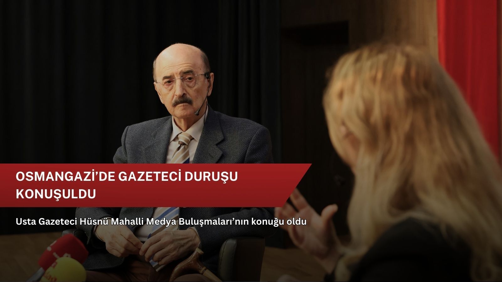 Osmangazi’de gazeteci duruşu konuşuldu