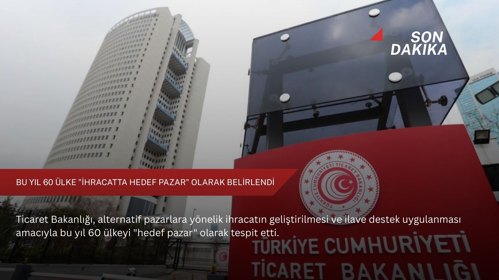 Bu yıl 60 ülke "ihracatta hedef pazar" olarak belirlendi