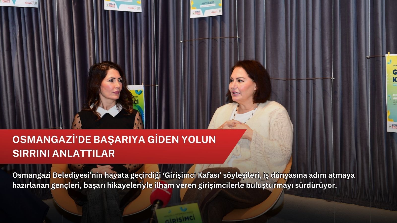 Osmangazi’de başarıya giden yolun sırrını anlattılar