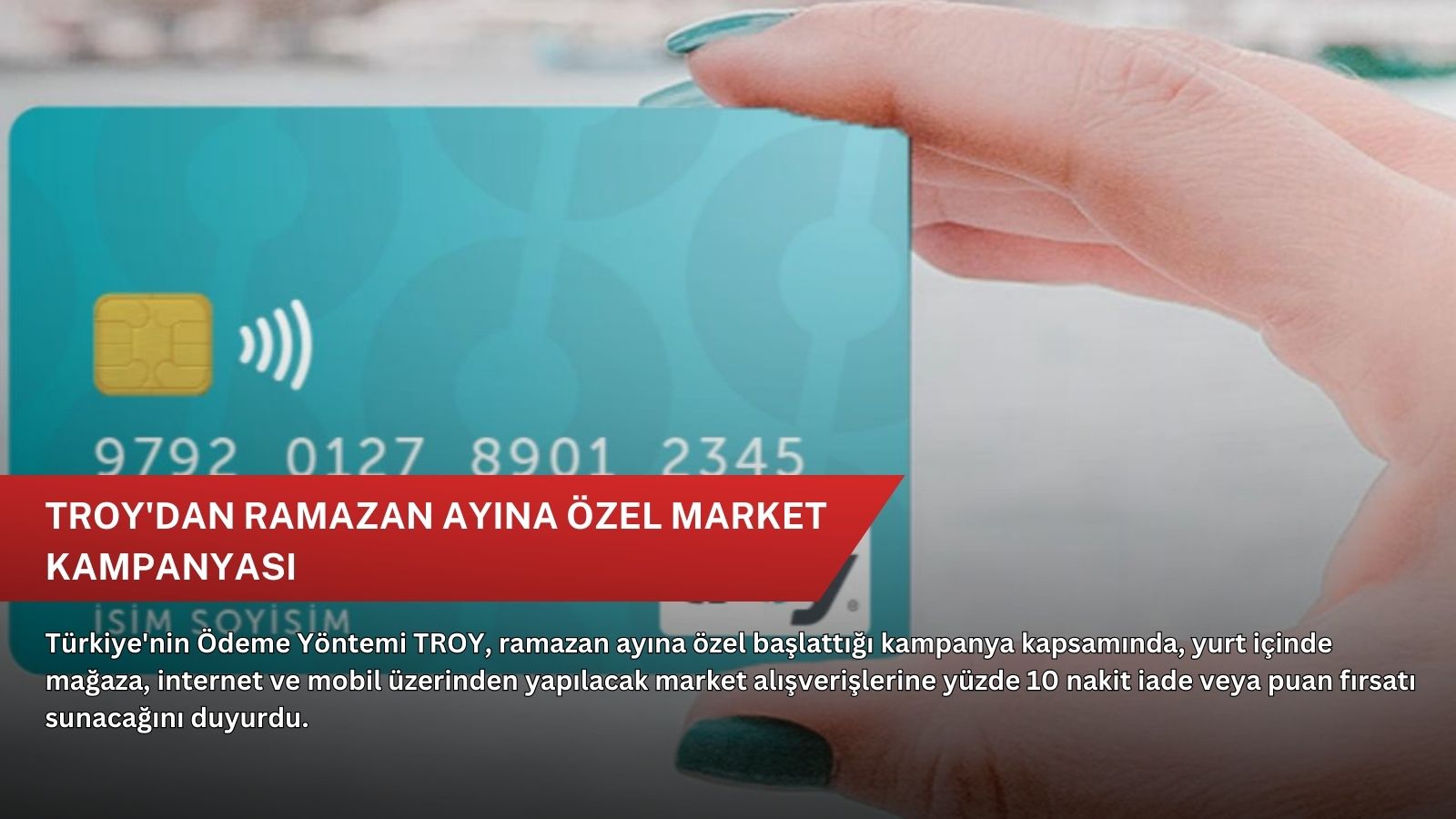 TROY'dan ramazan ayına özel market kampanyası