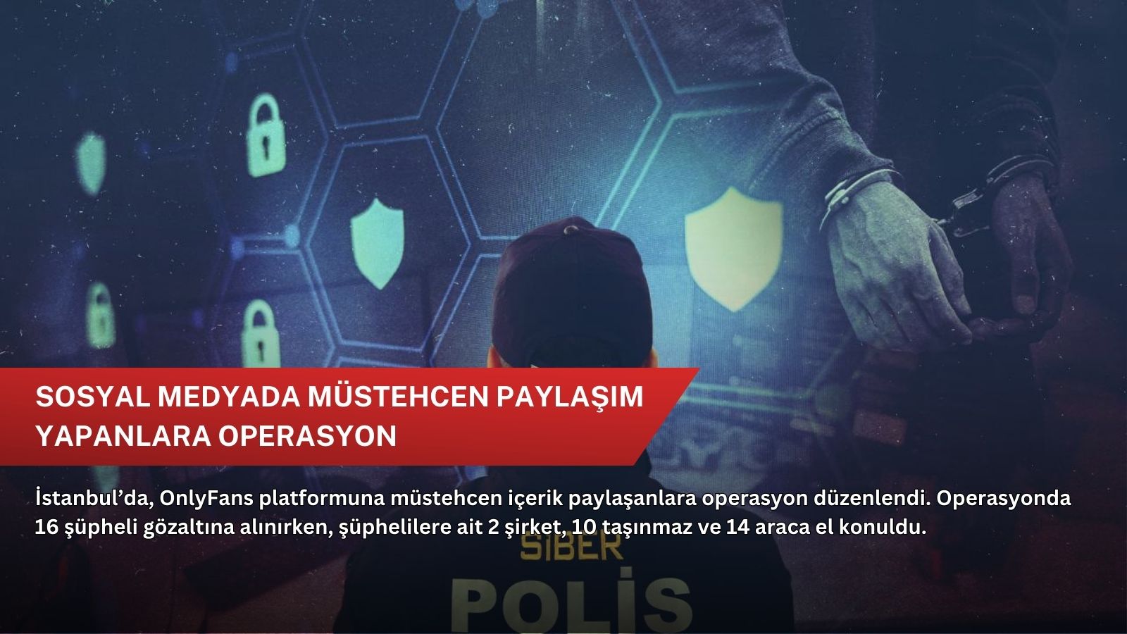 Sosyal medyada müstehcen paylaşım yapanlara operasyon