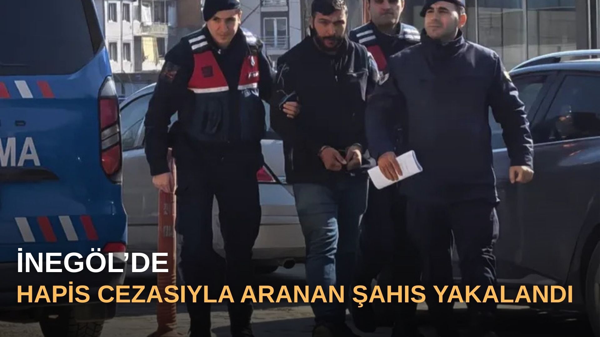 İnegöl'de hapis cezasıyla aranan şahıs yakalandı