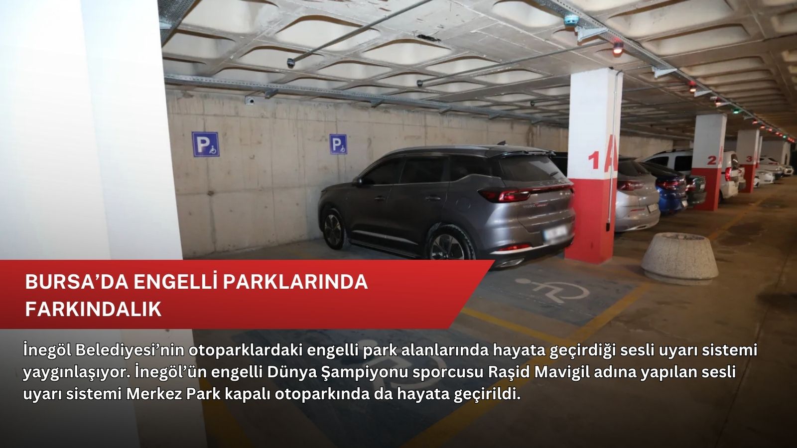 Bursa’da engelli parklarında farkındalık