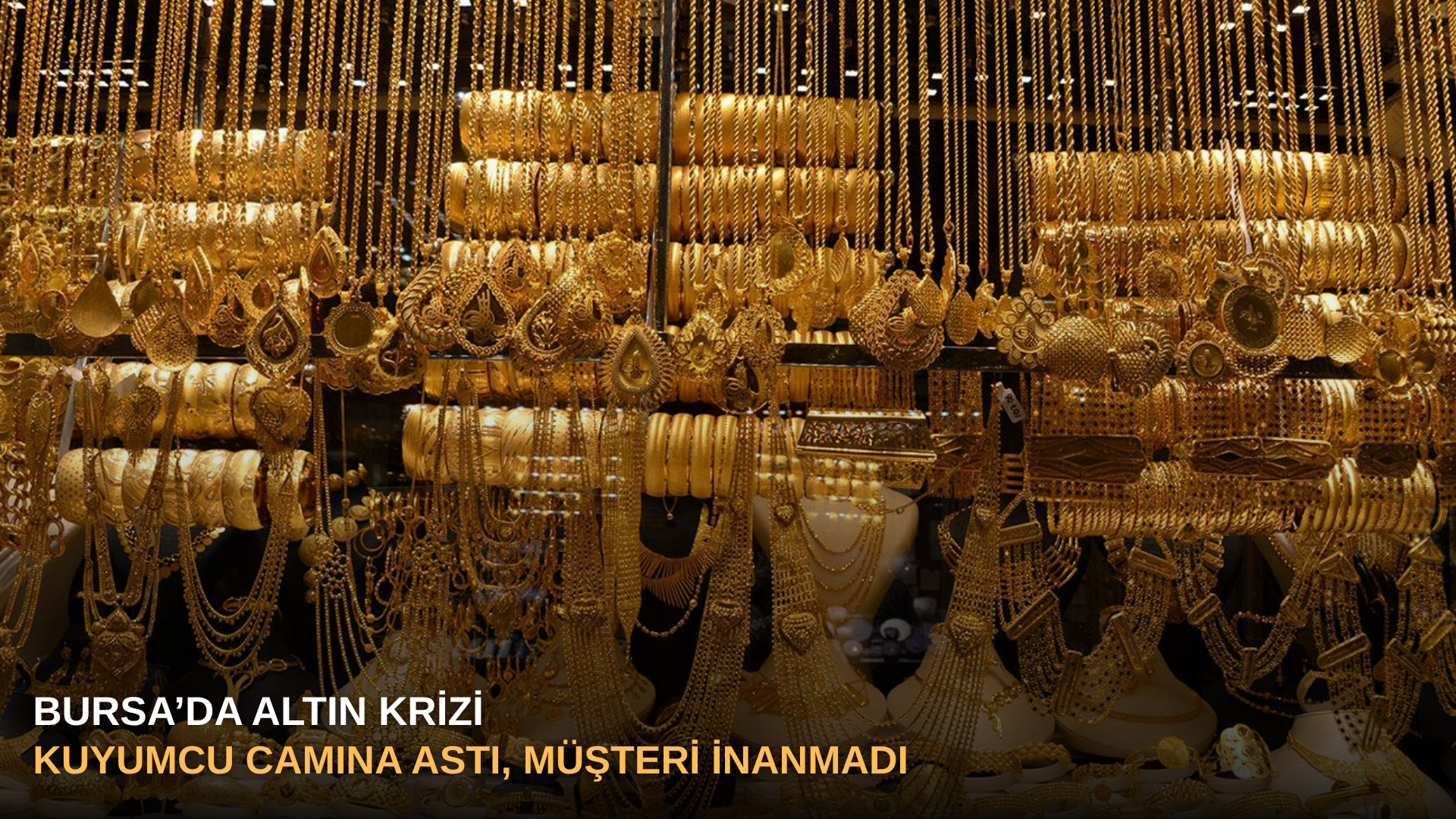 Bursa’da altın fiyatlarındaki sert düşüş, vatandaşları kuyumcuların yoluna düşürdü.