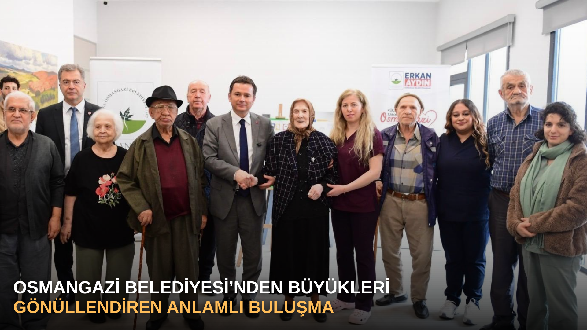 Osmangazi Belediyesi’nden büyükleri gönüllendiren anlamlı buluşma
