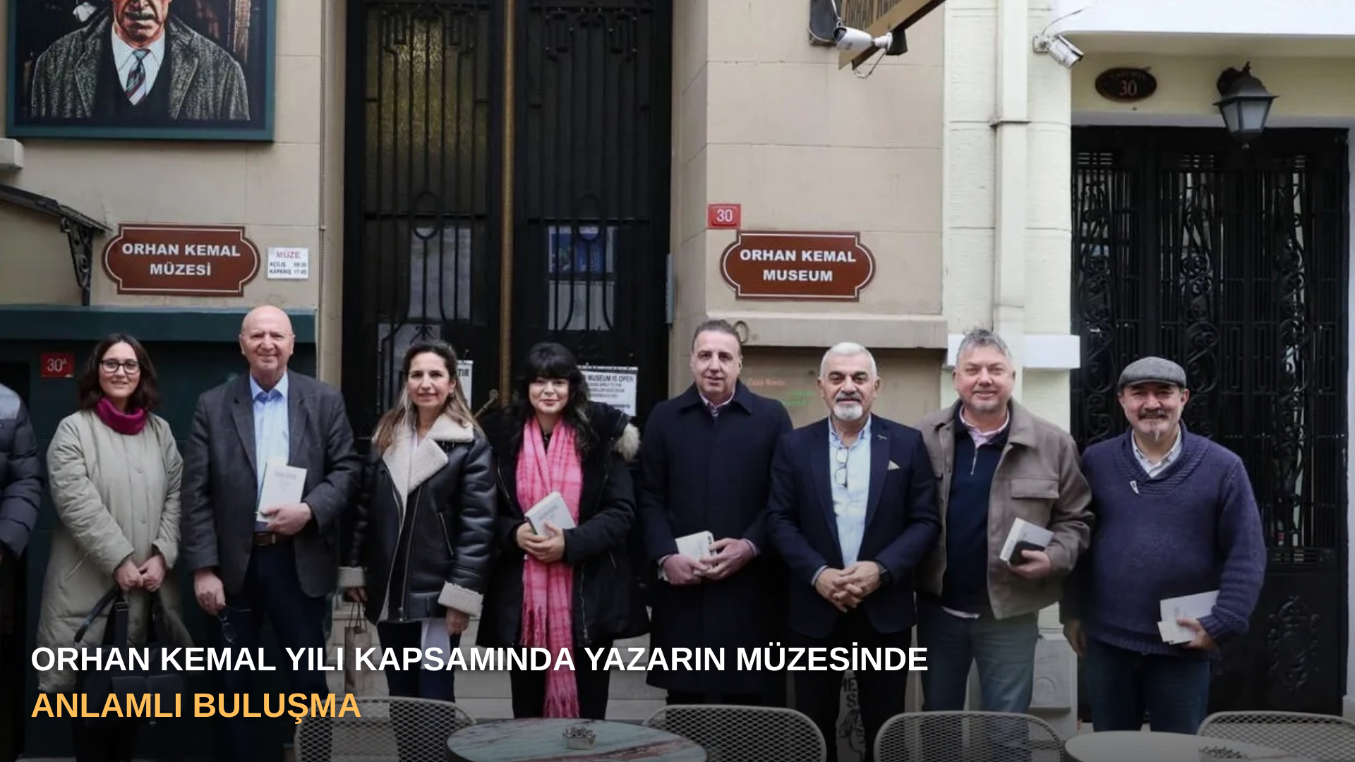 Bursa’da basın mensuplarından Orhan Kemal Müzesi’ne anlamlı ziyaret