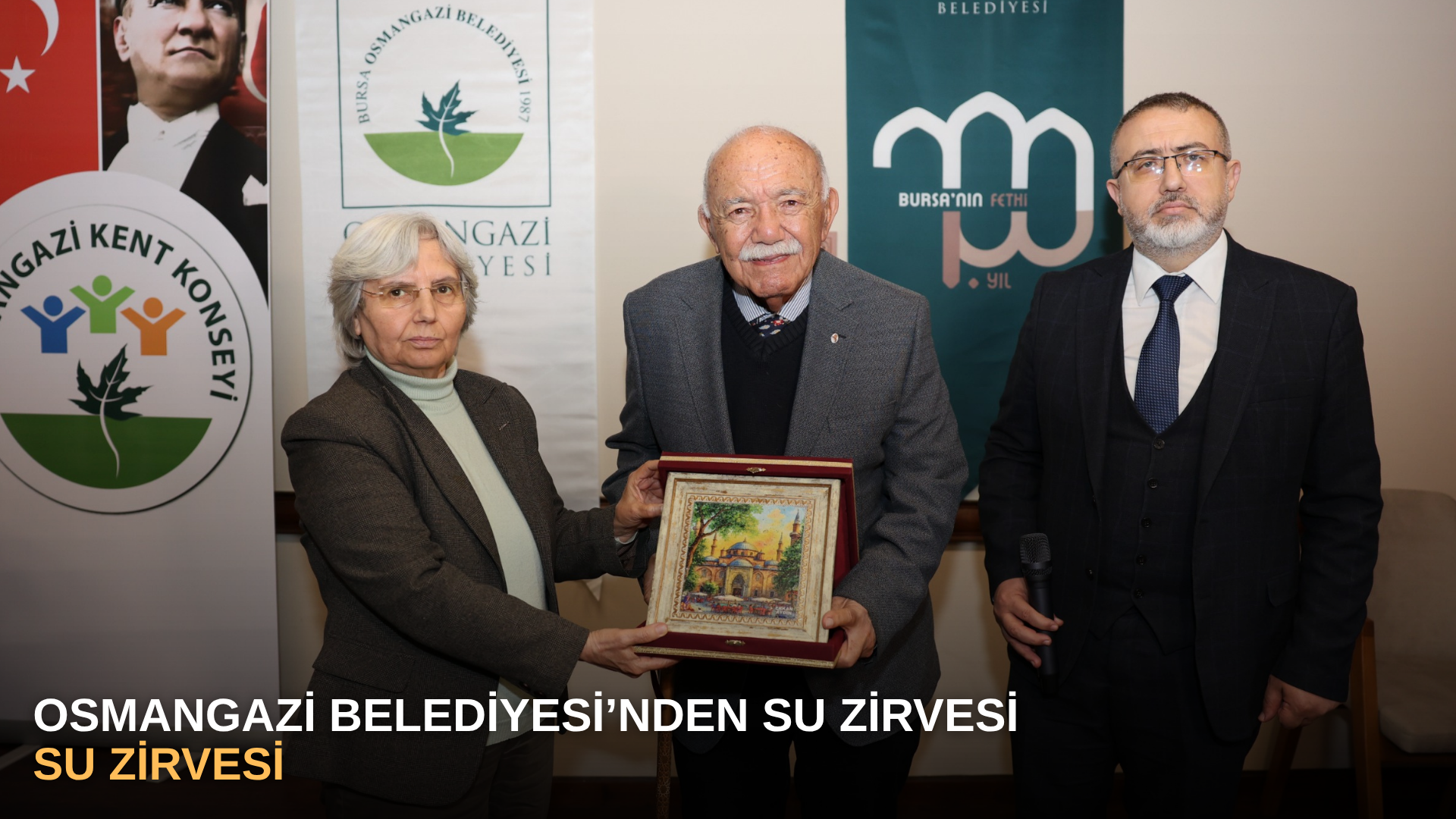 Osmangazi Belediyesi’nden su zirvesi