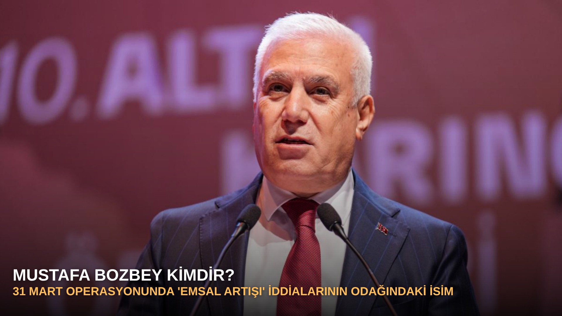 Mustafa Bozbey Kimdir? Bursa’yı Sarsan 31 Mart Operasyonunda 'Emsal Artışı' İddialarının Odağındaki İsim!