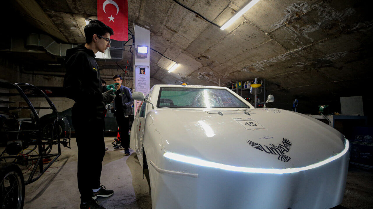 Liseliler Gelistirdikleri Elektrikli Aracla Teknofestte Bu Kez Zirveyi Hedefliyor1Ae8Aecde33C