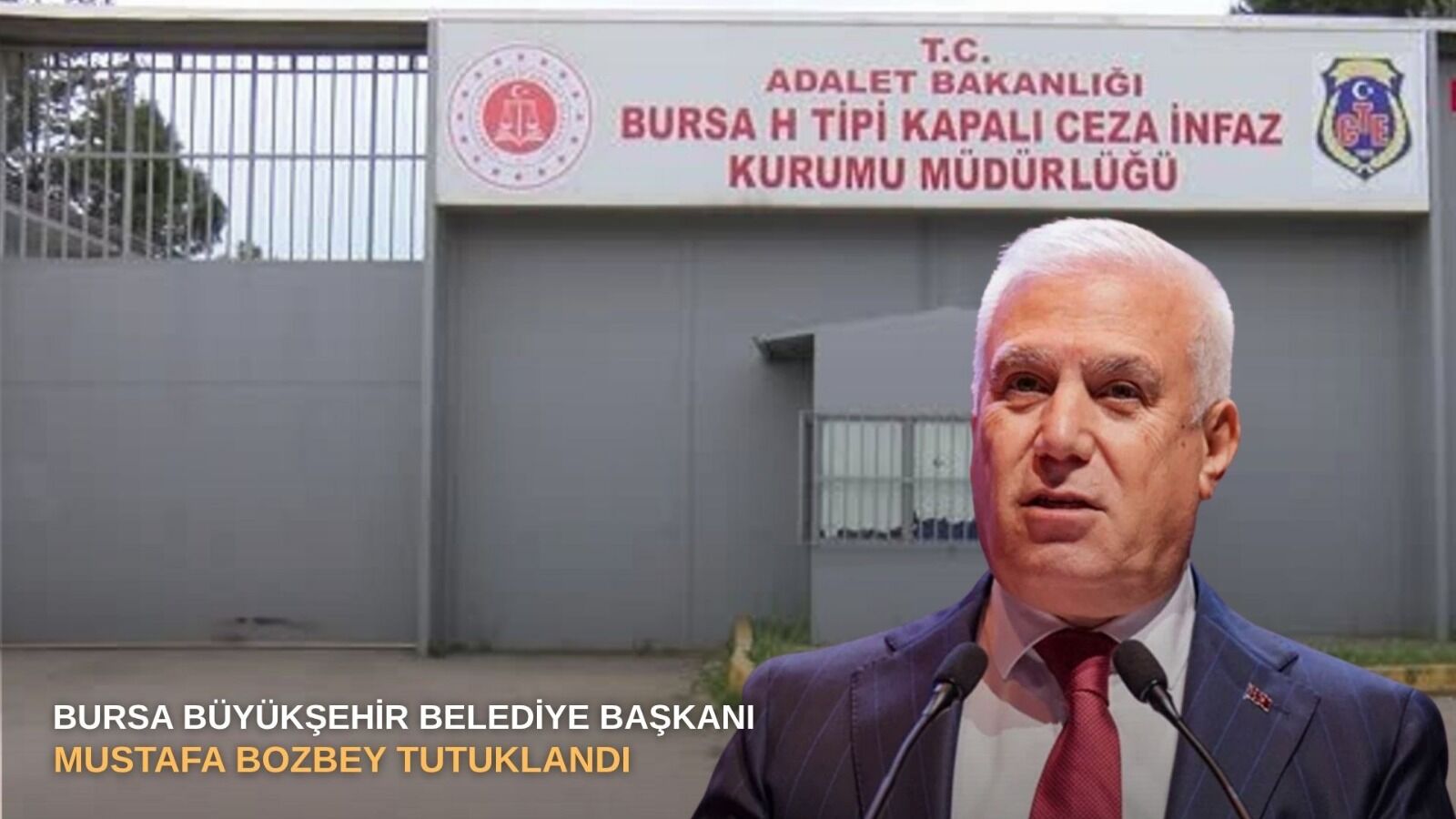 SONDAKİKA |BURSA BÜYÜKŞEHİR BELEDİYE BAŞKANI MUSTAFA BOZBEY TUTUKLANDI!