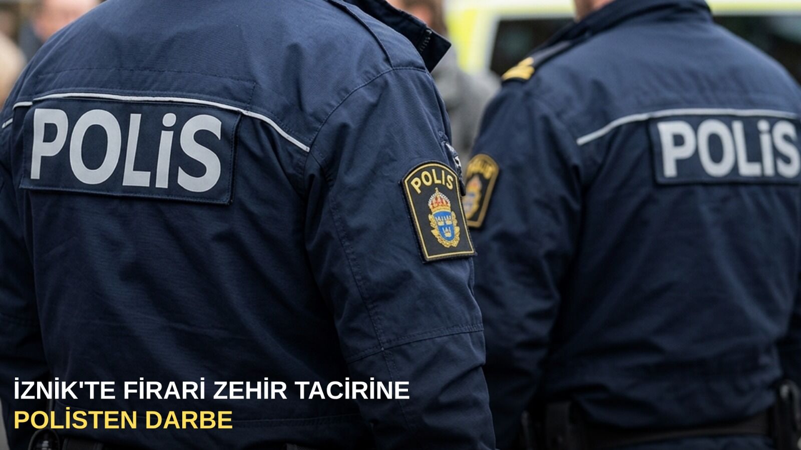 İznik'te firari zehir tacirine polisten darbe