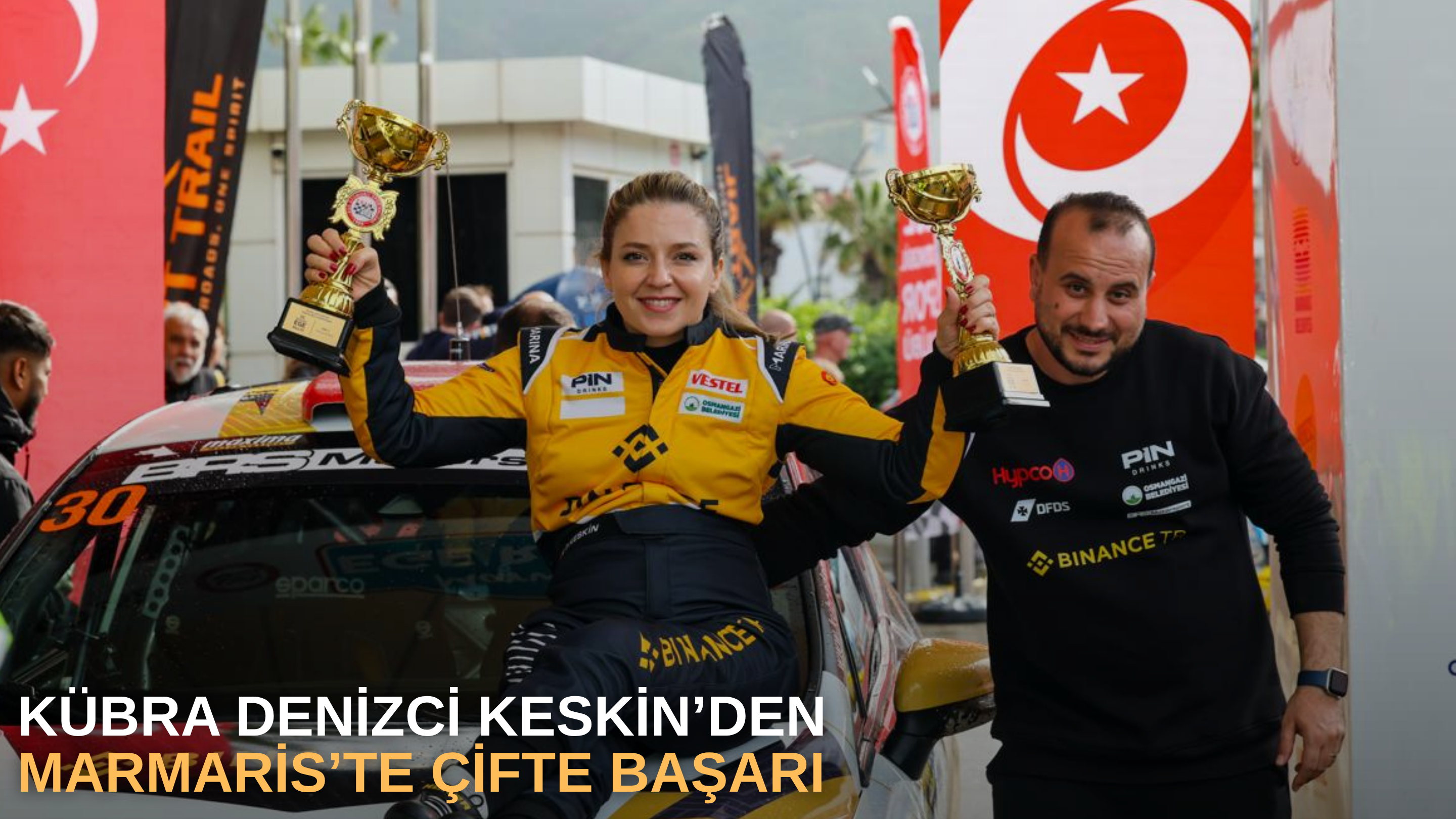 Kübra Denizci Keskin’den Marmaris’te çifte başarı