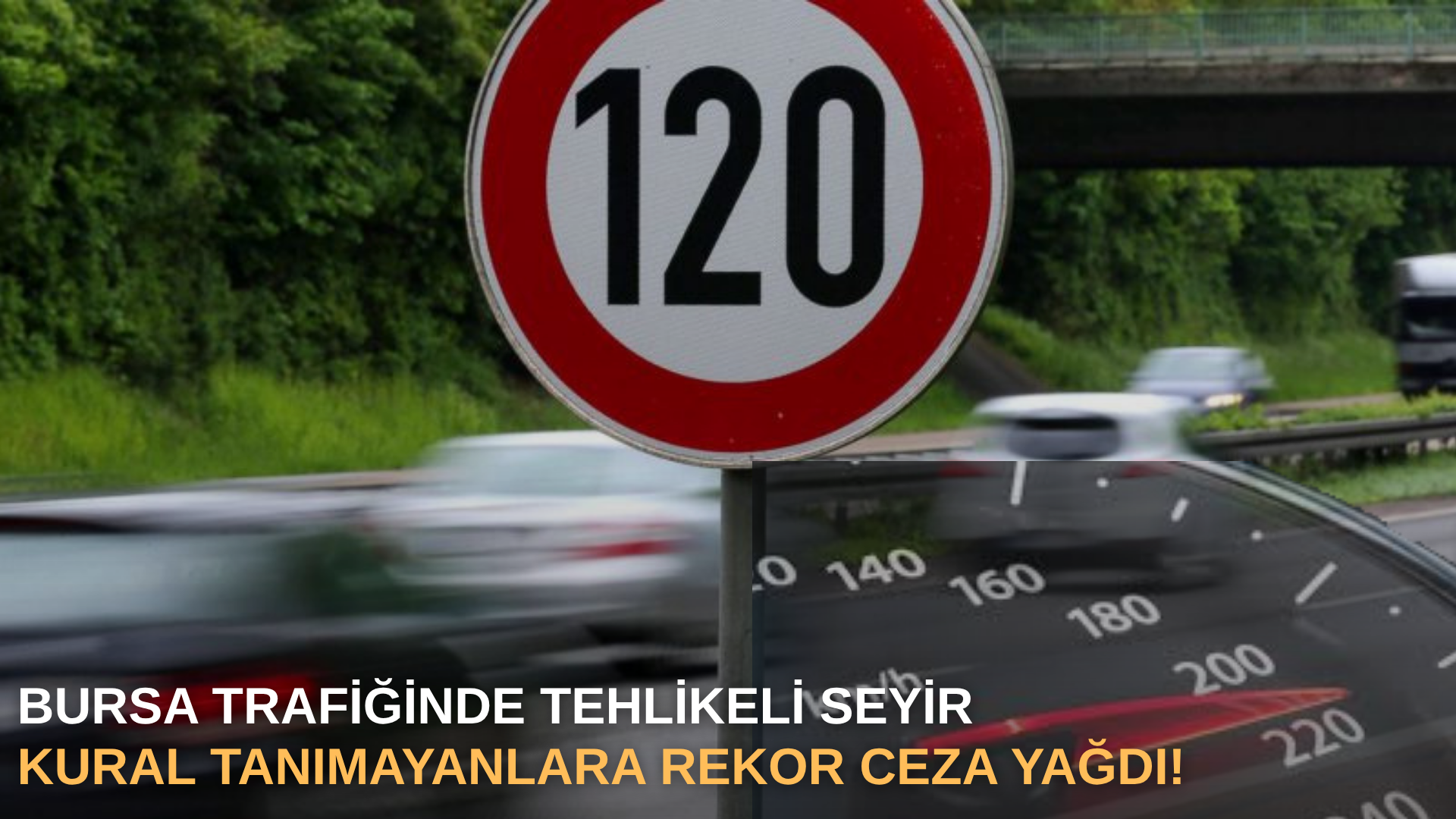 Bursa trafiğinde tehlikeli seyir: kural tanımayanlara rekor ceza yağdı!