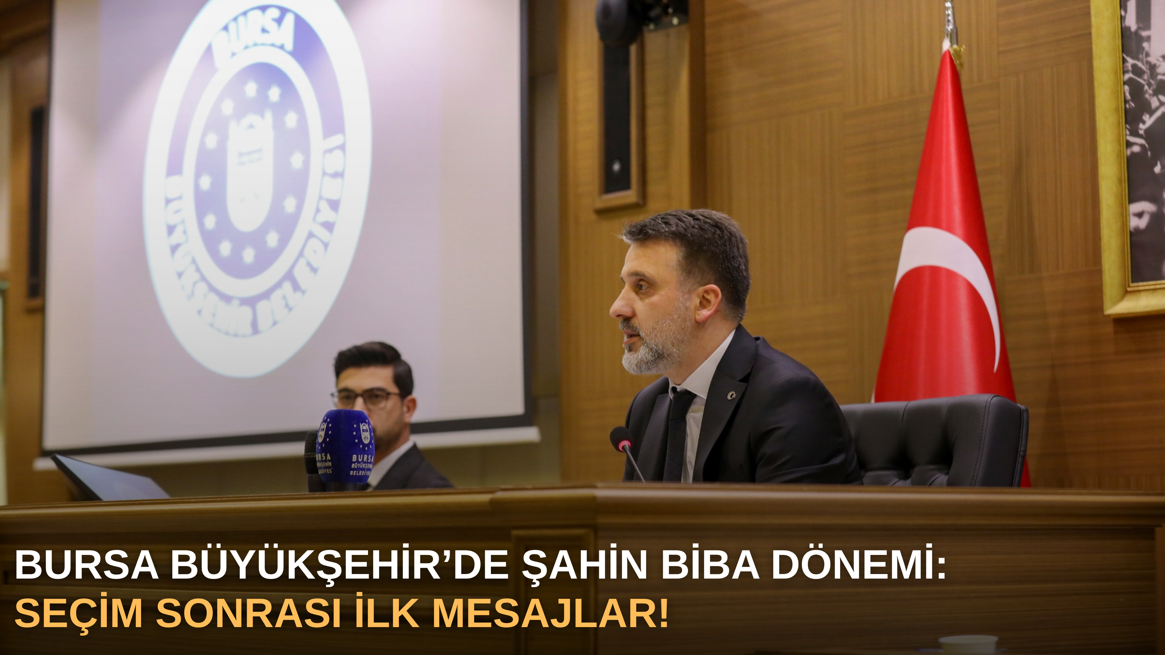 Bursa Büyükşehir’de Şahin Biba dönemi: Seçim sonrası ilk mesajlar!