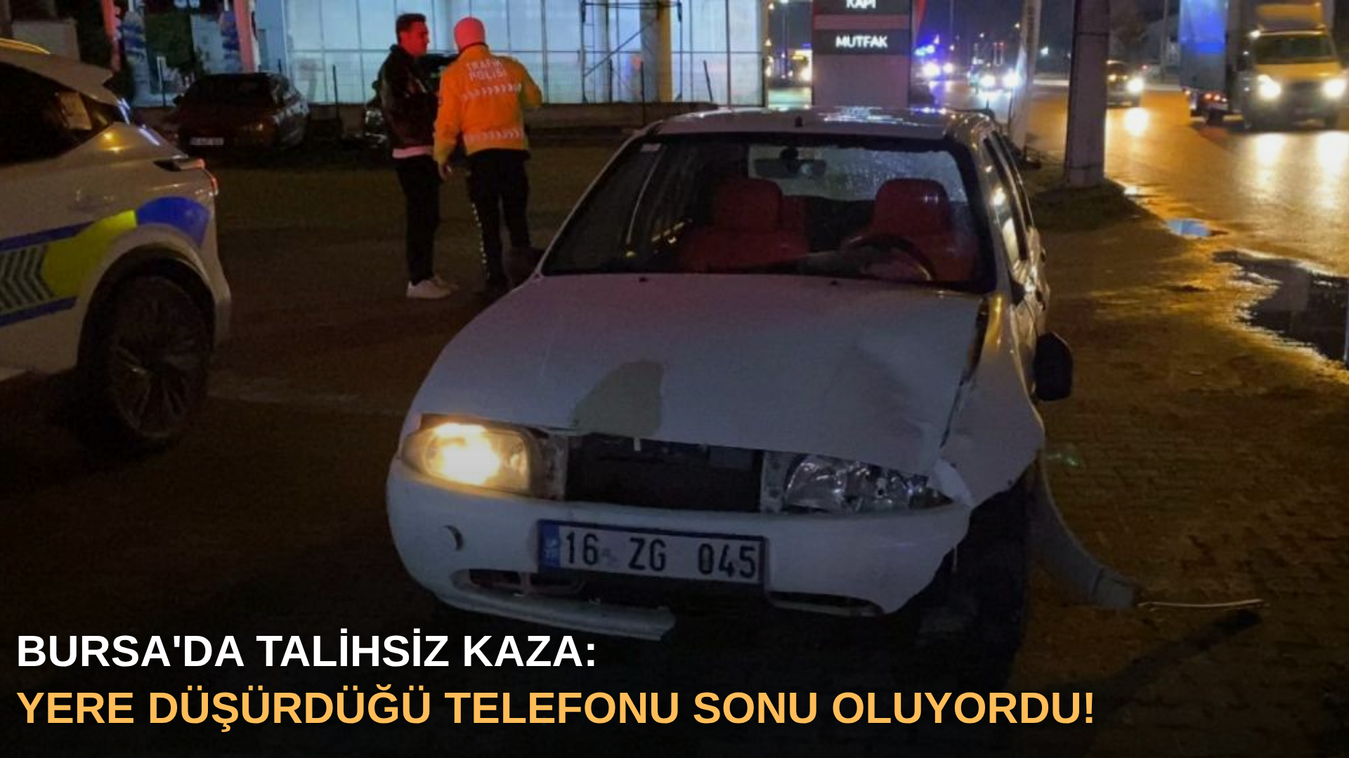 Bursa'da talihsiz kaza: Yere düşürdüğü telefonu sonu oluyordu!