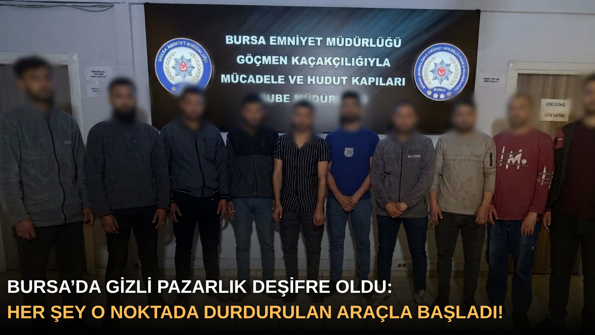 Bursa’da gizli pazarlık deşifre oldu: Her şey o noktada durdurulan araçla başladı!