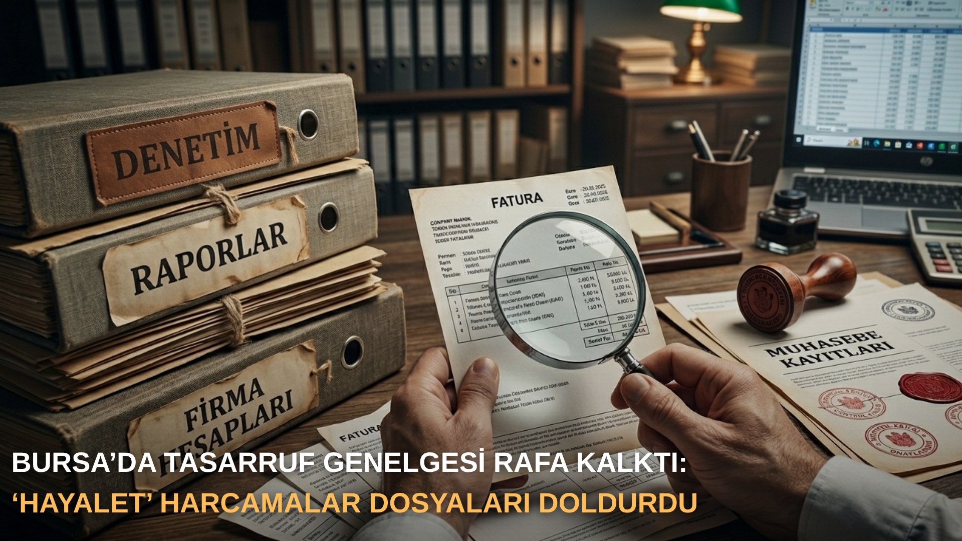 Bursa’da tasarruf genelgesi rafa kalktı: ‘Hayalet’ harcamalar dosyaları doldurdu