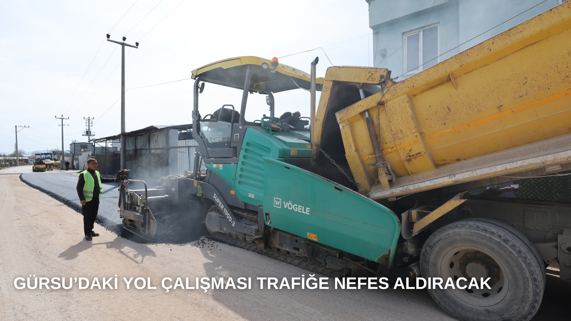 Gürsu’daki yol çalışması trafiğe nefes aldıracak