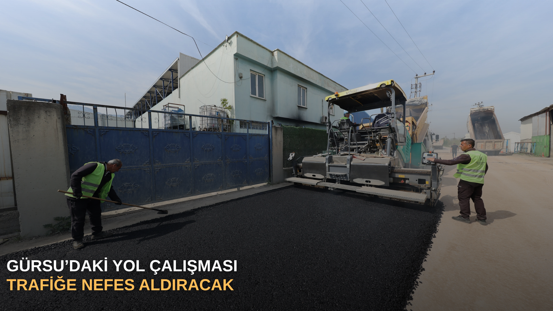 Gürsu’daki yol çalışması trafiğe nefes aldıracak