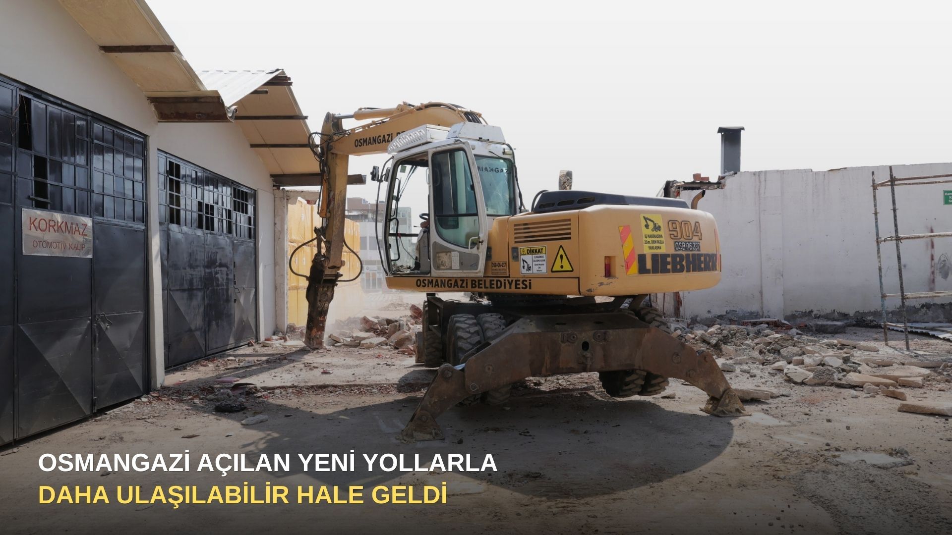 Osmangazi açılan yeni yollarla daha ulaşılabilir hale geldi