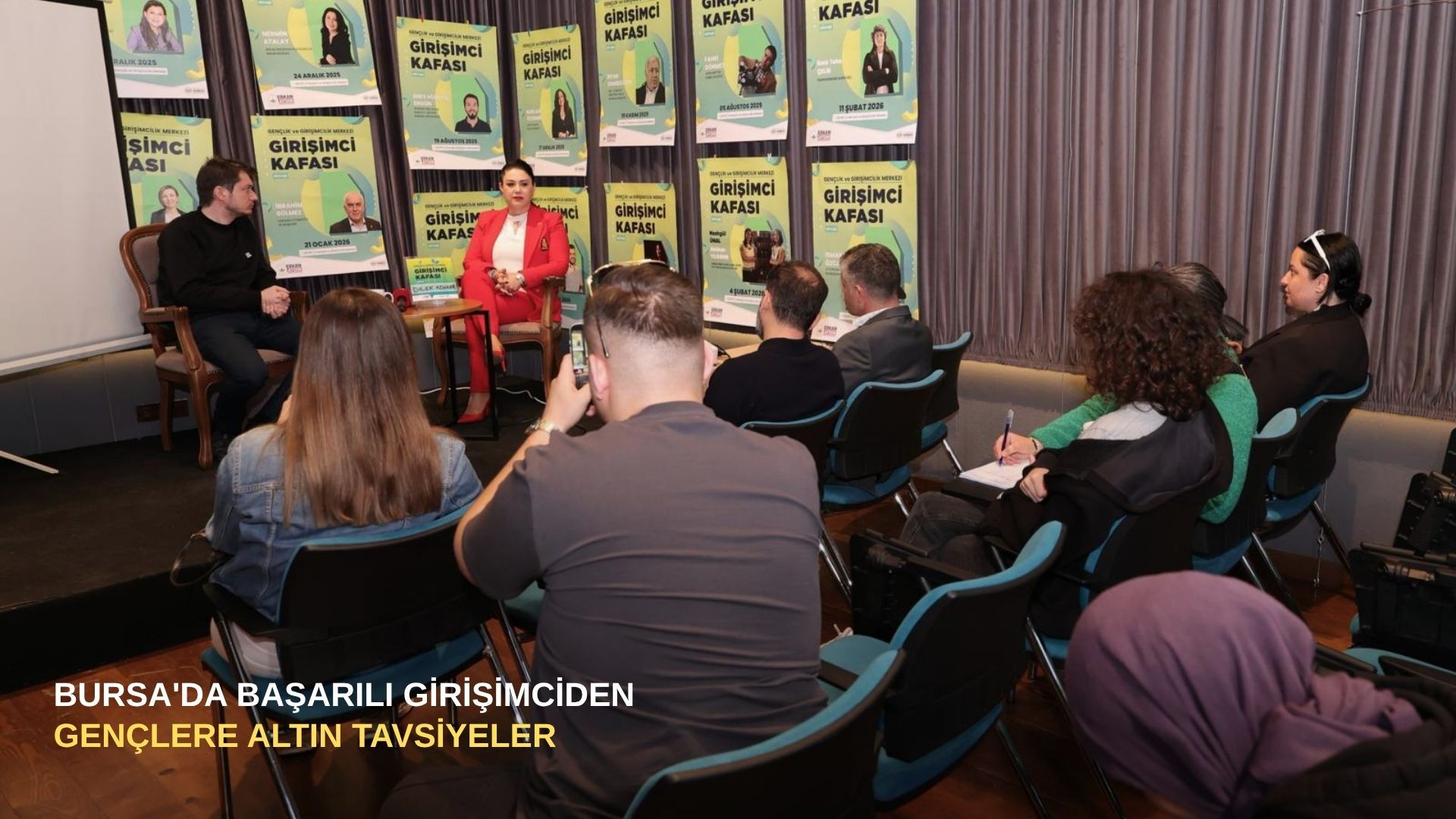 Bursa'da başarılı girişimciden gençlere altın tavsiyeler