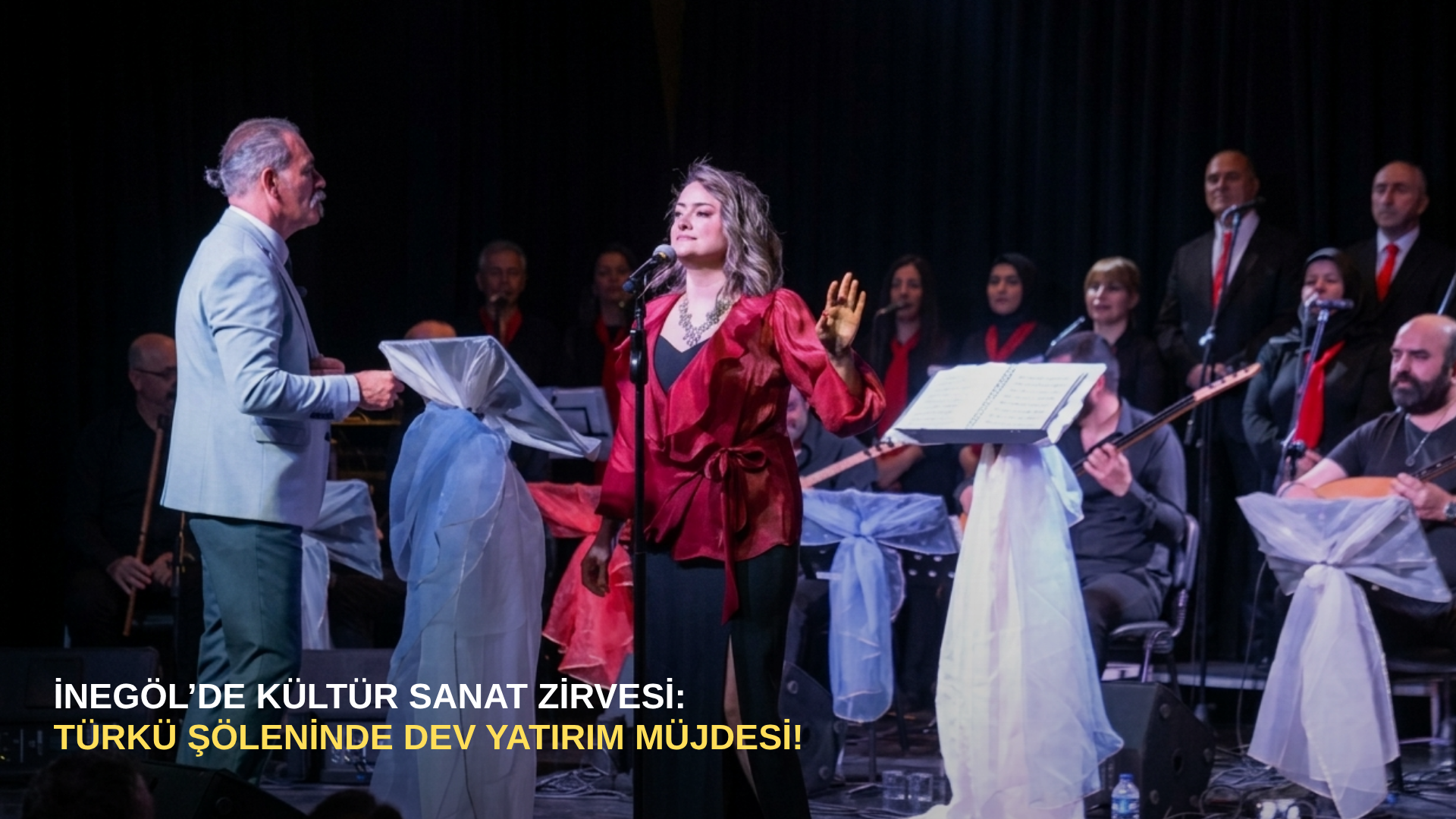 İnegöl’de kültür sanat zirvesi: Türkü şöleninde dev yatırım müjdesi!