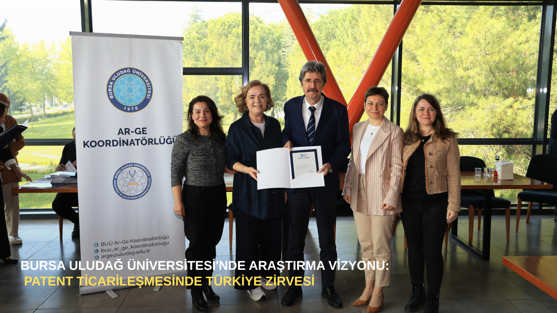 Bursa Uludağ Üniversitesi'nde araştırma vizyonu: Patent ticarileşmesinde Türkiye zirvesi