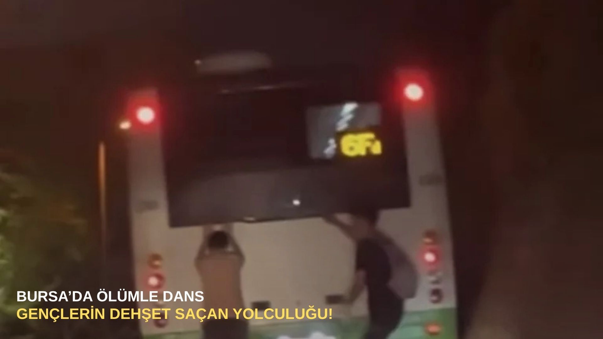 Bursa’da ölümle dans: Gençlerin dehşet saçan yolculuğu!