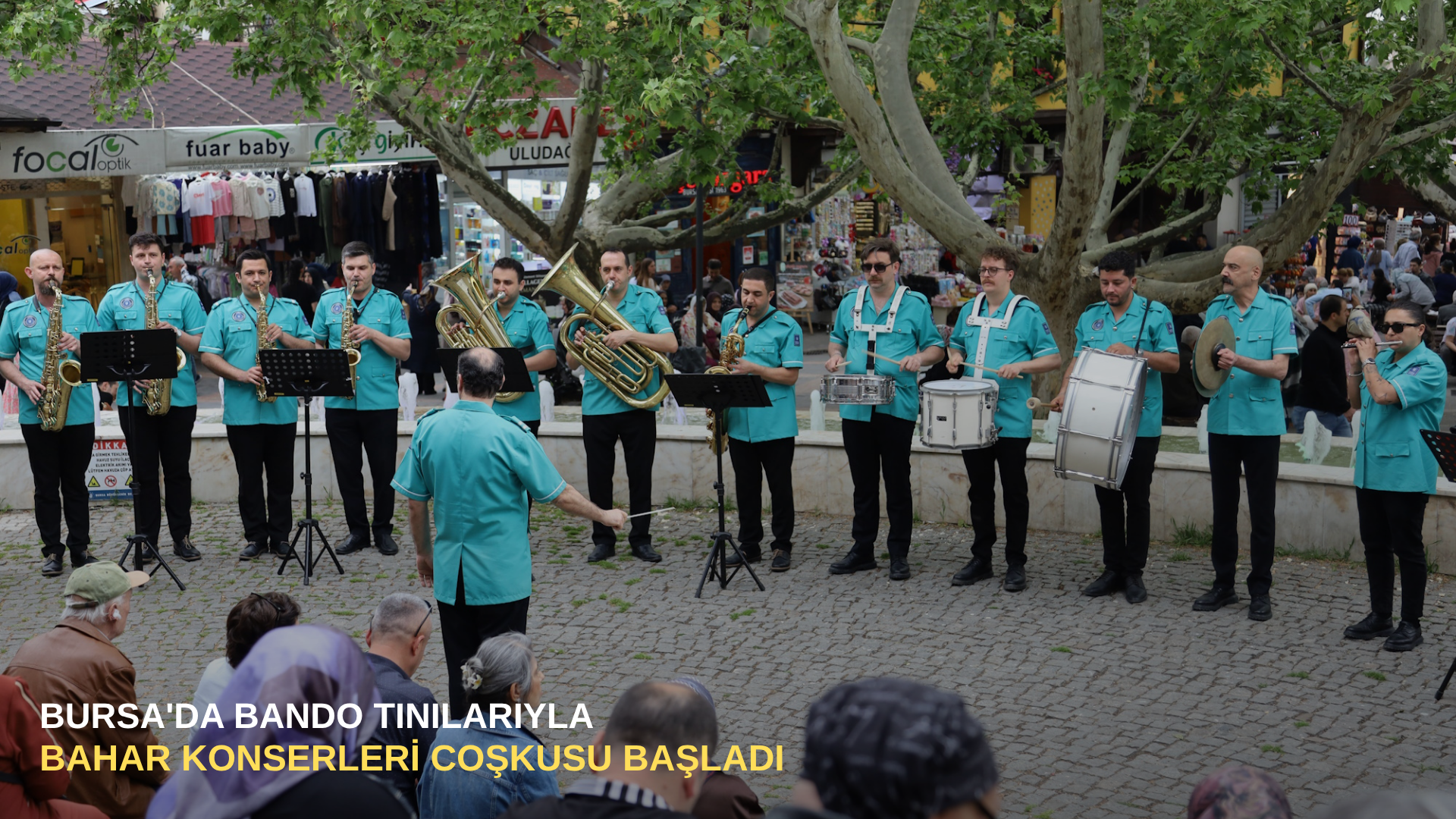 Bursa'da bando tınılarıyla bahar konserleri coşkusu başladı