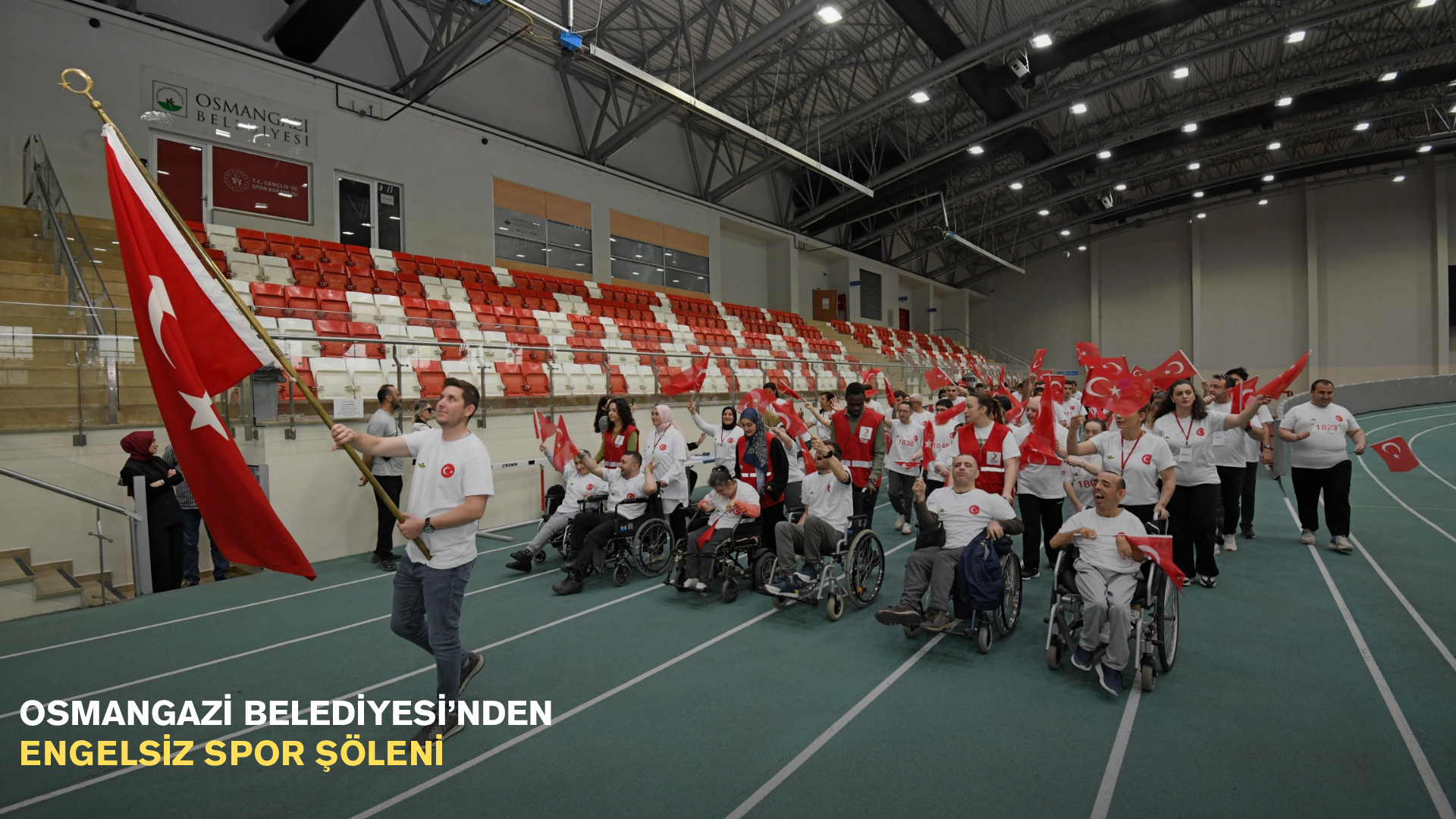 Osmangazi Belediyesi'nden engelsiz spor şöleni