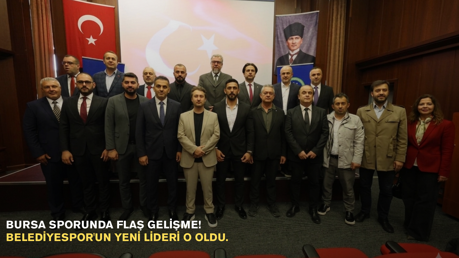 Bursa sporunda flaş gelişme! Belediyespor'un yeni lideri o oldu.