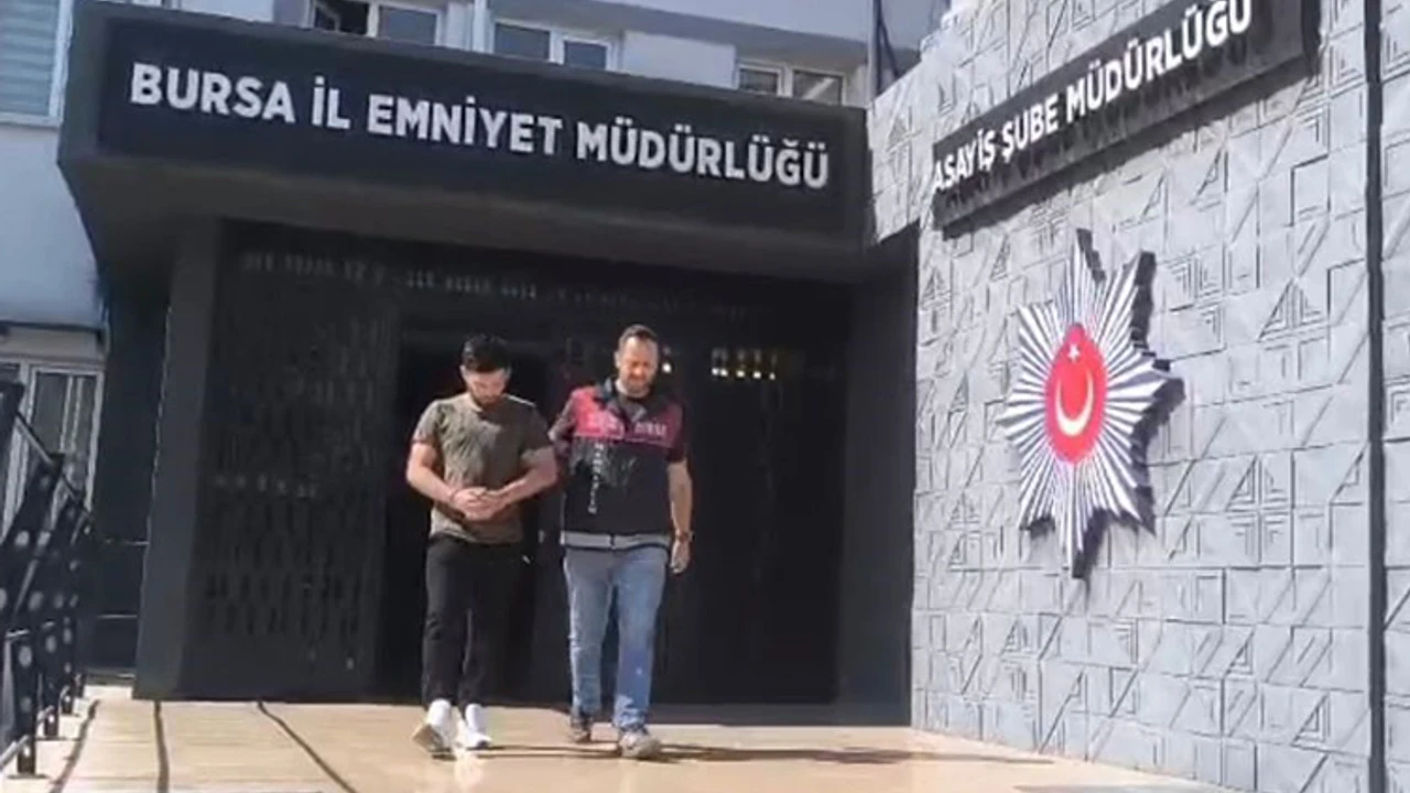 Bursa'da yarım kalan inşaattan her şeyi çalmıştı, yakalandı