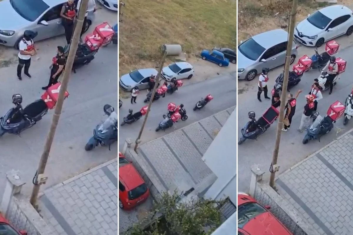 Bursa'da aynı adrese 15 sipariş geldi