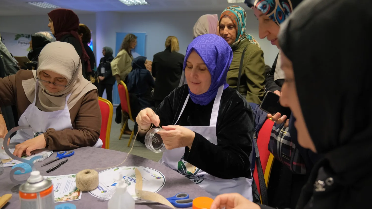 İnegöl Belediyesi’nin atölye çalışmaları ilgi topladı