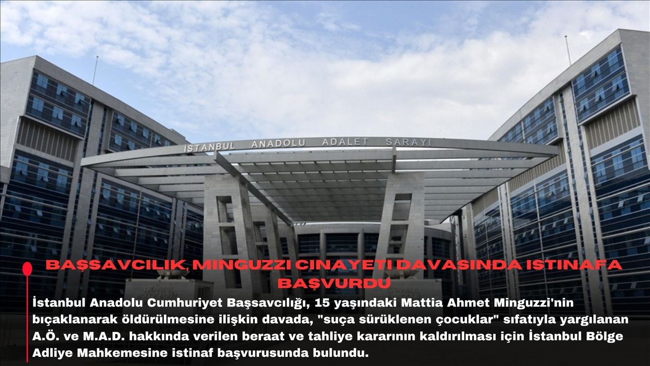 Başsavcılık, Minguzzi cinayeti davasında istinafa başvurdu
