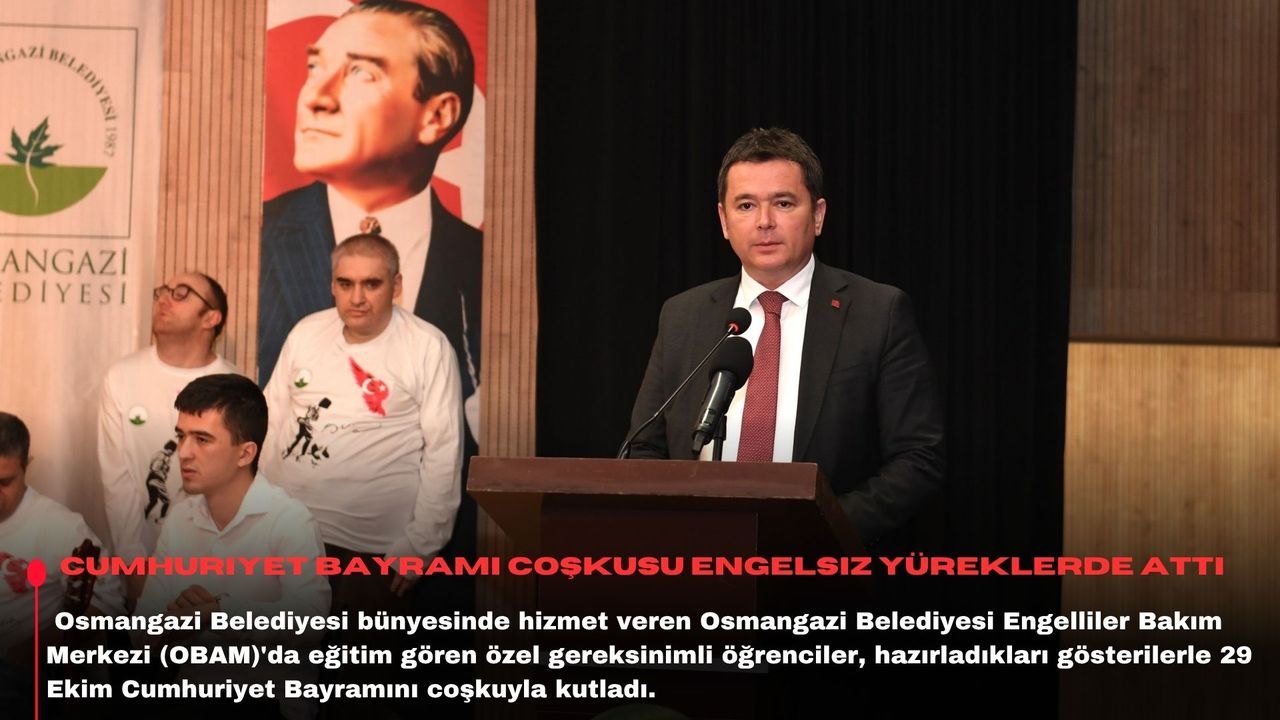 Cumhuriyet Bayramı coşkusu engelsiz yüreklerde attı
