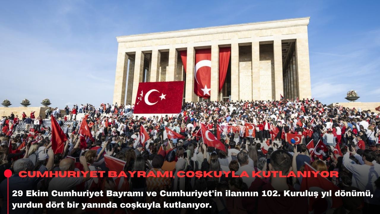 Cumhuriyet Bayramı, coşkuyla kutlanıyor