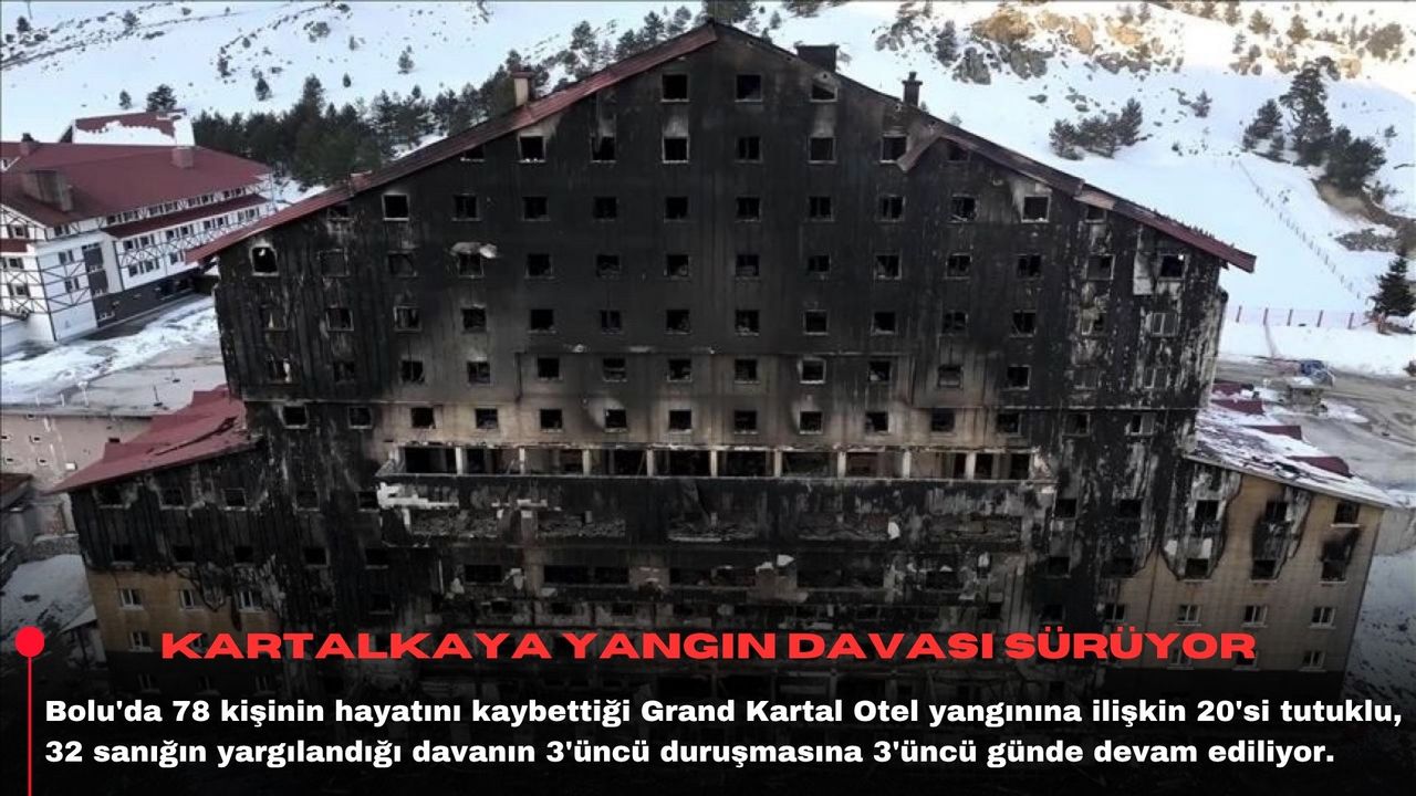 Kartalkaya yangın davası sürüyor