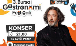 Ünlüler Bursa Gastronomi Festivali’nde