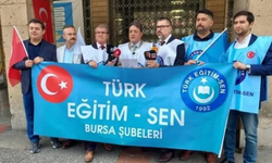 Bursa'da Türk Eğitim Sen şubeleri Valiliği göreve davet etti