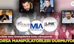 Mecliste soru önergelerine konu olmuşlardı: Borsa manipülatörleri durmuyor!