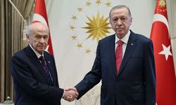 Erdoğan ile Bahçeli Beştepe'de buluştu