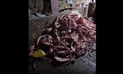 Kayseri'de yaklaşık 1,5 ton mühürsüz ve uygunsuz et imha edildi