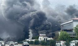 Trabzon'da hırdavat deposunda yangın