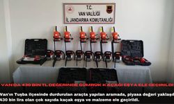 Van'da 430 bin TL değerinde gümrük kaçağı eşya ele geçirildi
