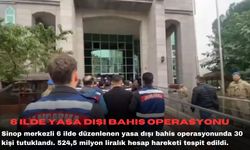 6 İlde yasa dışı bahis operasyonu