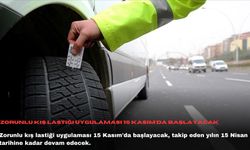 Zorunlu kış lastiği uygulaması 15 Kasım'da başlayacak
